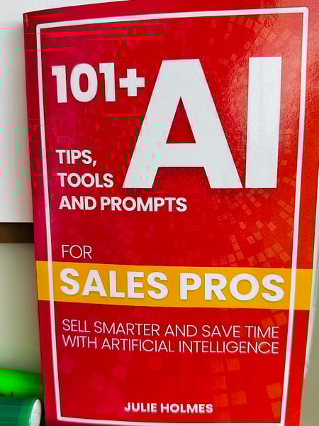 Gary, Jason, and Jay are reading "101+ AI Tips, Tools, and Prompts." A book by Julie Holmes.
