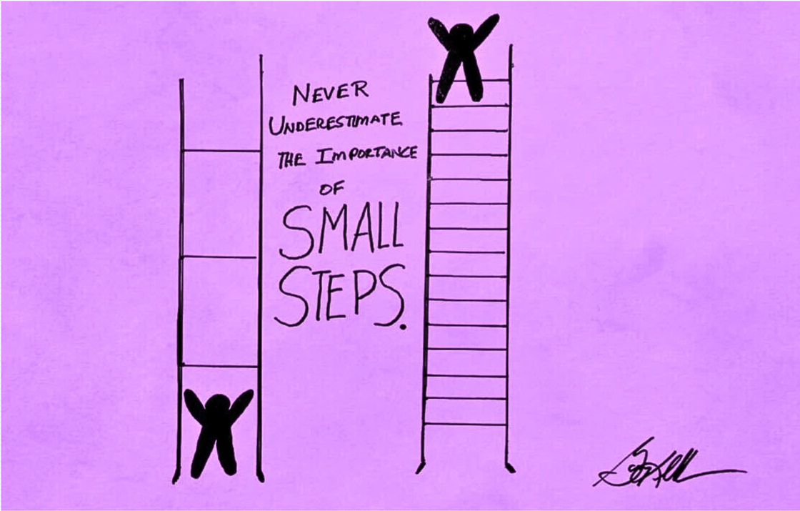 Never Underestimate the Importance of Small Steps